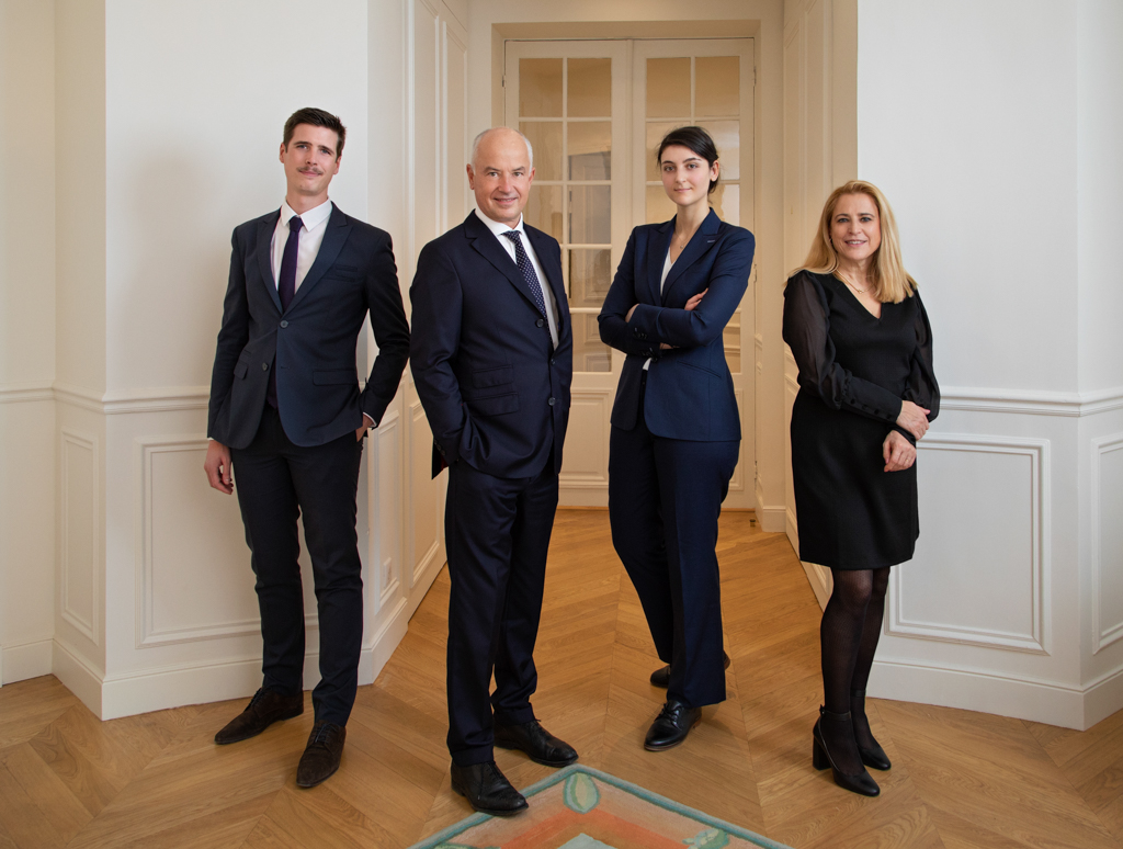 Equipe d'avocats du Cabinet Nicolas, portrait corporate, Oise