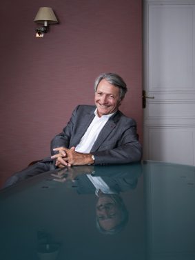 Philippe Augier Maire de Deauville, portrait corporate par Sophie Palmier, Oise